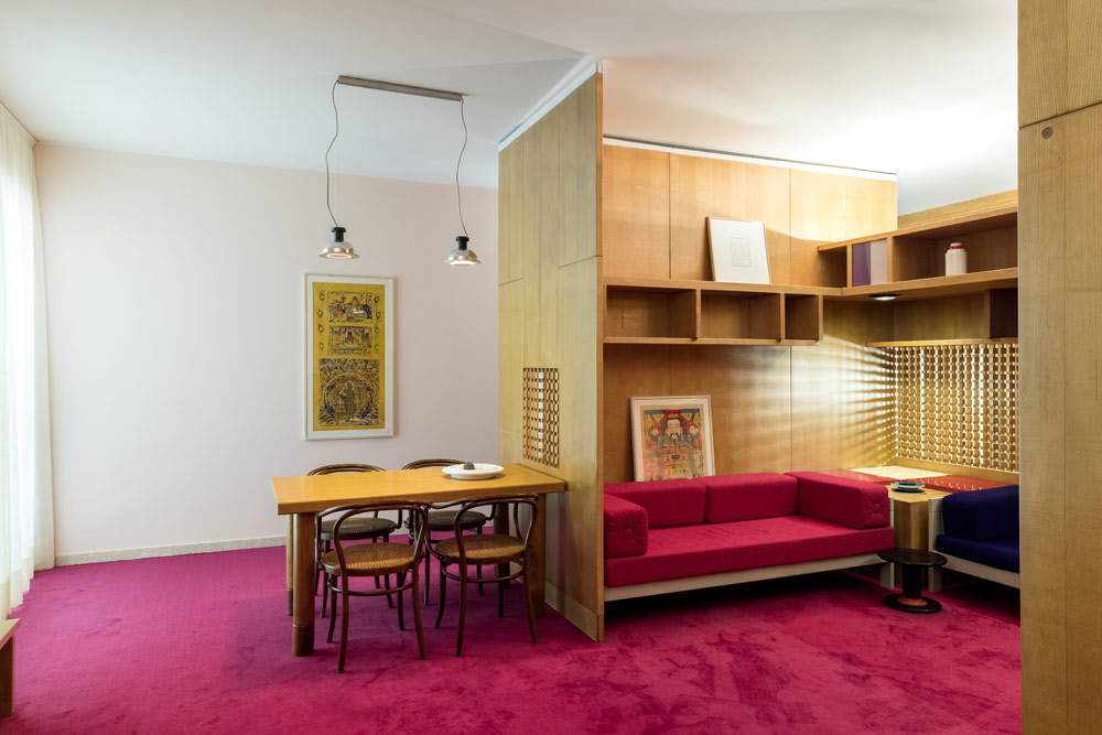 Casa Lana di Ettore Sottsass alla Triennale. Foto di Gianluca Di Ioia Casa Lana di Ettore Sottsass alla Triennale. Foto di Gianluca Di Ioia