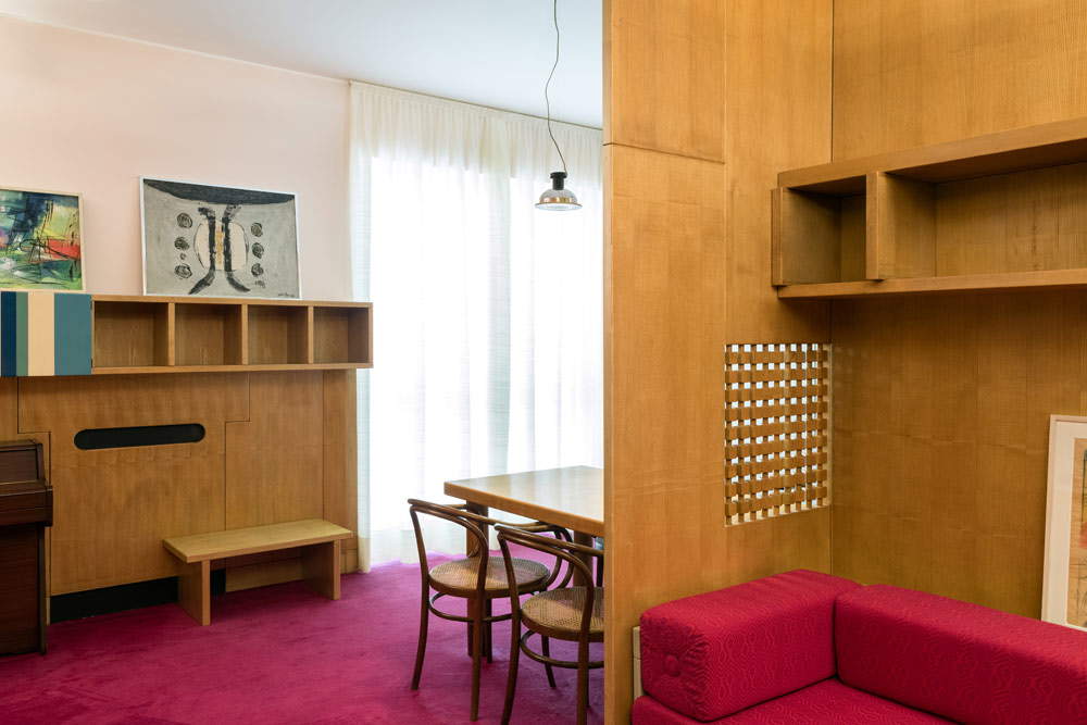 Casa Lana di Ettore Sottsass alla Triennale. Foto di Gianluca Di Ioia Casa Lana di Ettore Sottsass alla Triennale. Foto di Gianluca Di Ioia