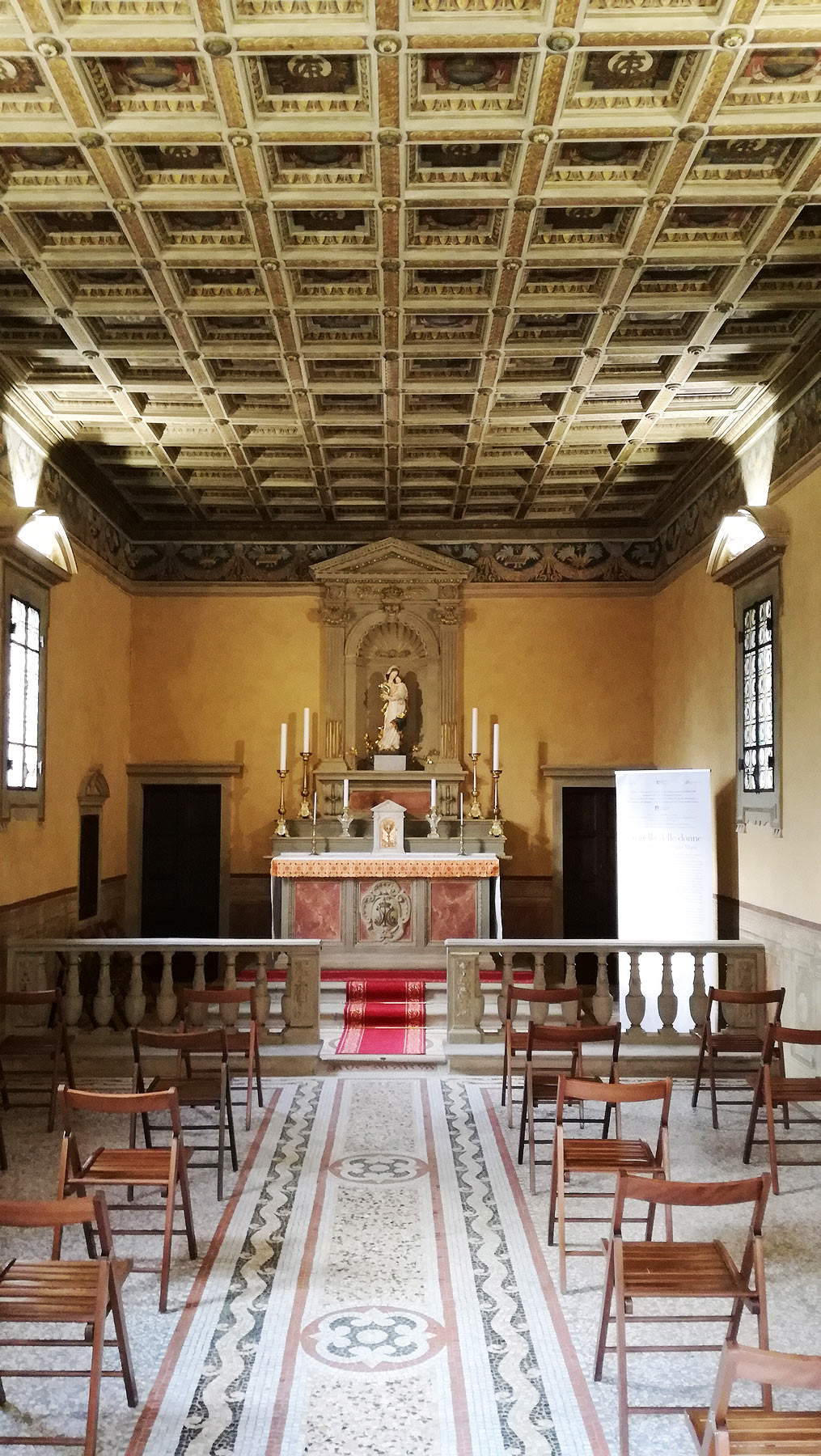 Die Frauenkapelle der Kartause von Florenz Die Frauenkapelle der Kartause von Florenz