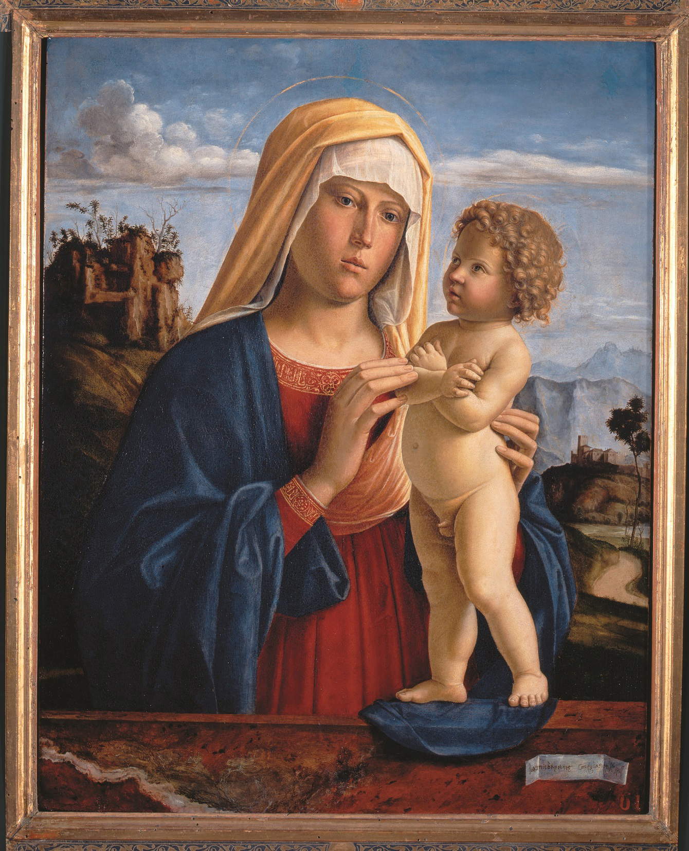 Cima da Conegliano, Madonna mit Kind (um 1495; Tafel, 60,5 x 47,2 cm; Bologna, Pinacoteca Nazionale) &copy; mit Konzession des Kulturministeriums, Regionaldirektion Museen der Emilia-Romagna, Pinacoteca Nazionale, Bologna