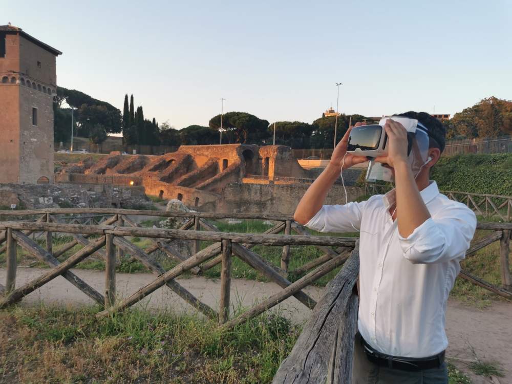 The Circus Maximo Experience, an immersive augmented reality and virtual tour of the history of Circus Maximus, returns 