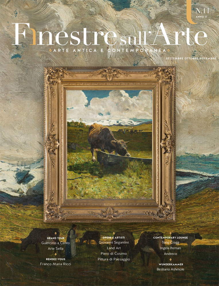 La copertina di Finestre sull'Arte n. 11 La copertina di Finestre sull'Arte n. 11
