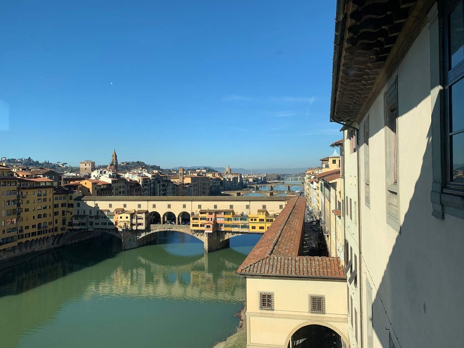 Florence, les travaux du Corridor Vasari commencent : il ouvrira en 2022