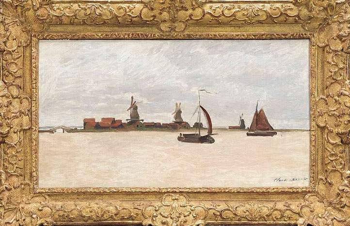 Attempted theft of a Monet with gunfire in a Dutch museum: thieves drop painting