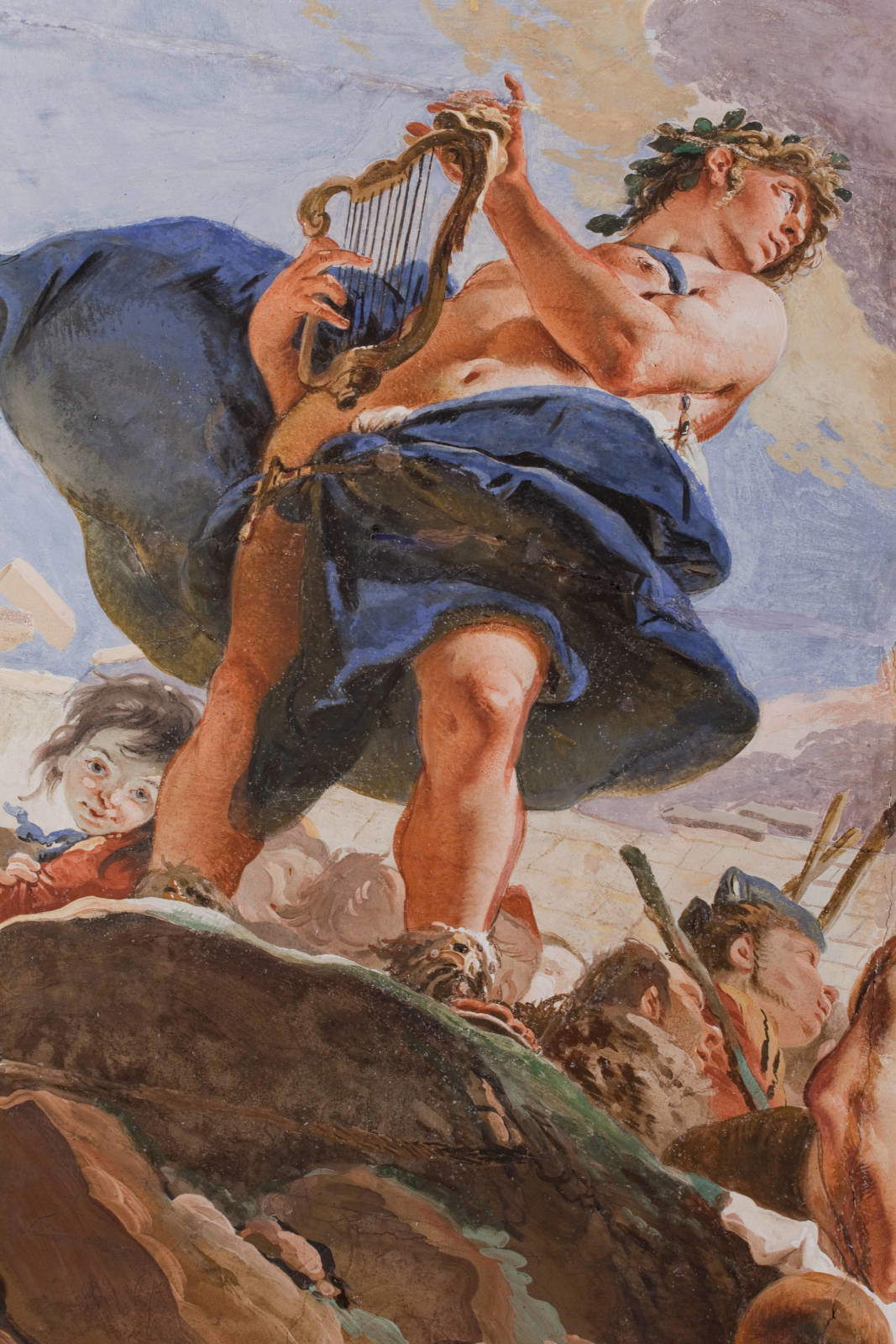 Detail des Freskos von Tiepolo Detail des Freskos von Tiepolo