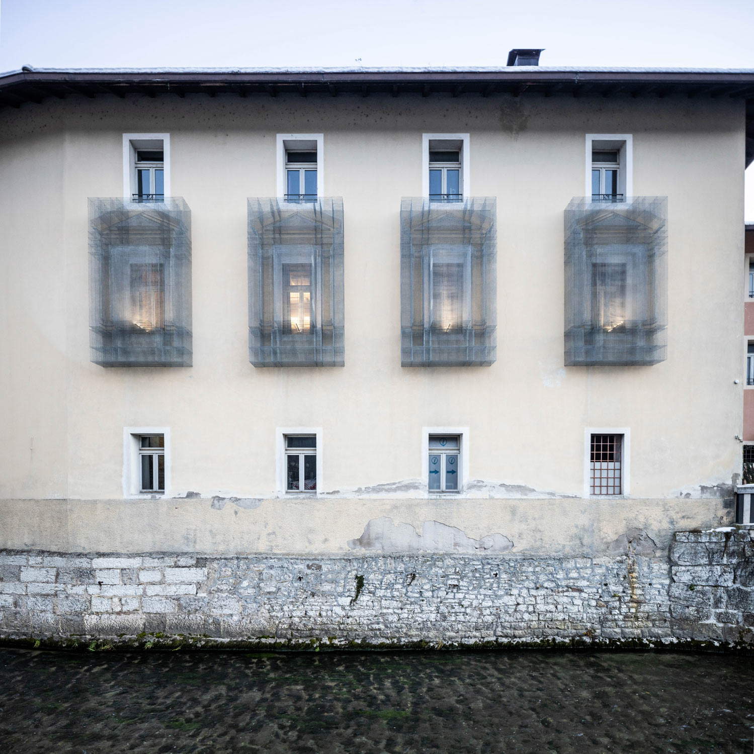 Edoardo Tresoldi, Counterfaçade. Photo by Giacomo Bianchi