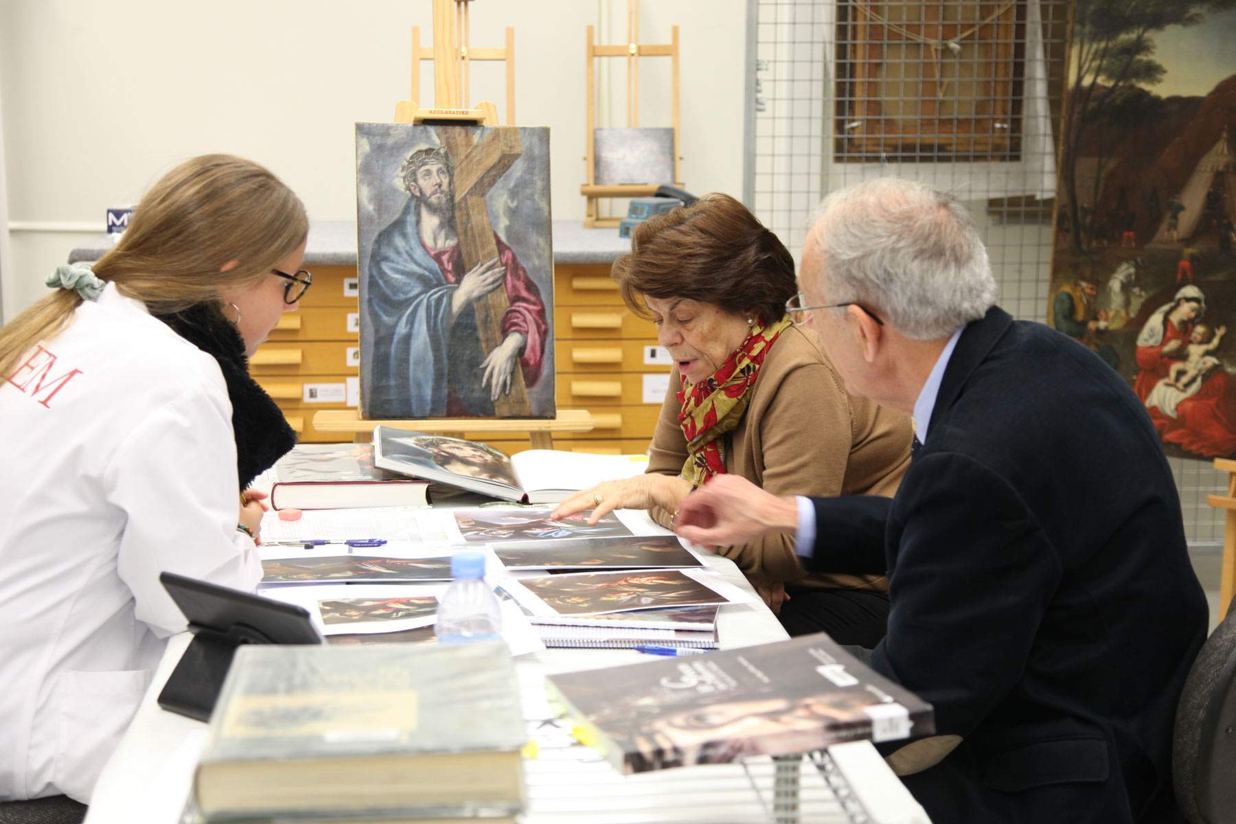Un team dell'Università di Lleida attribuisce un Cristo portacroce a El Greco