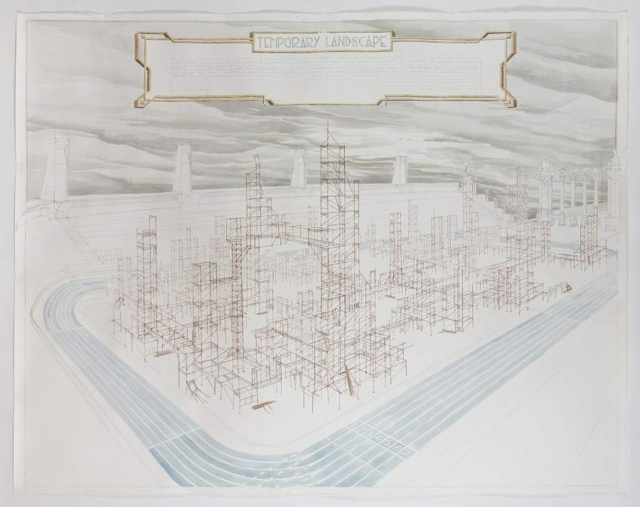 Chaque paysage est temporaire : l'exposition personnelle de l'œuvre graphique d'Eugenio Tibaldi au PAV 