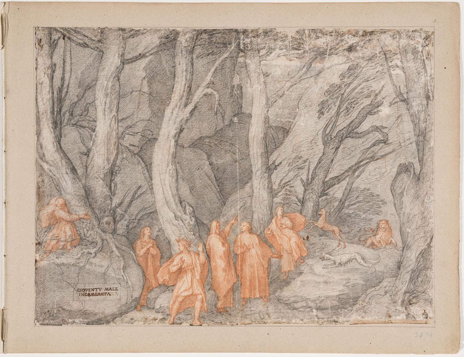 Uffizi launches virtual exhibition on Dante with Federico Zuccari's Commedia drawings