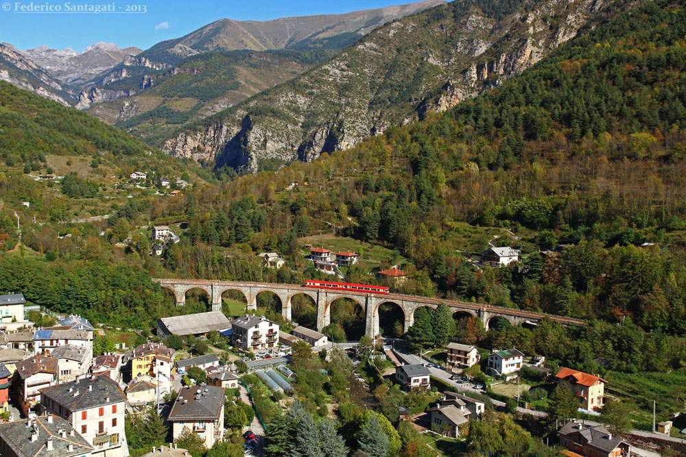 Voici la liste des Lieux du Cœur FAI : le chemin de fer Cuneo-Ventimiglia-Nice en première place