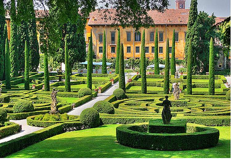Il Giardino Giusti di Verona è l'unico sito italiano più a rischio in Europa