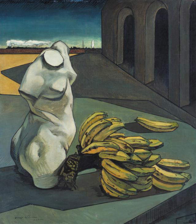 Giorgio de Chirico, L'incertezza del poeta (1913; olio su tela, 106 x 94 cm; Londra, Tate Gallery)