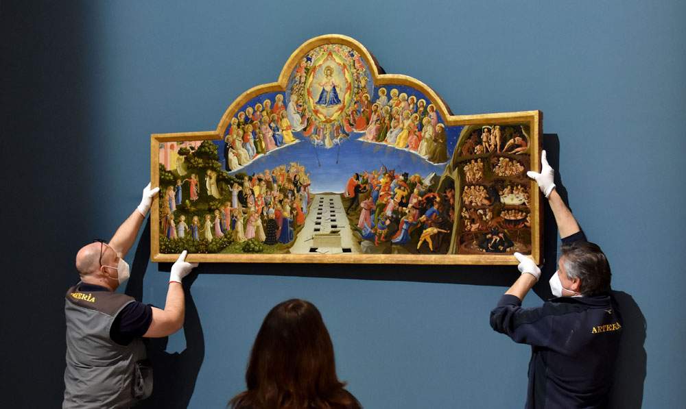From Florence to Forli: Beato Angelico's Last Judgment on display at major exhibition on Dante