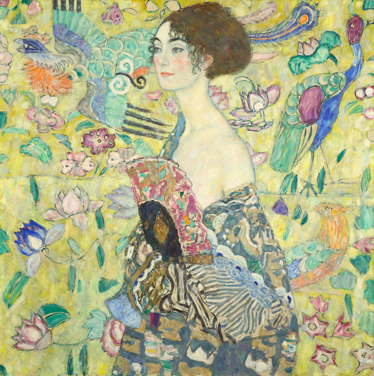 Record for Klimt's Lady with a Fan: it is the most expensive work ever to go to auction in Europe