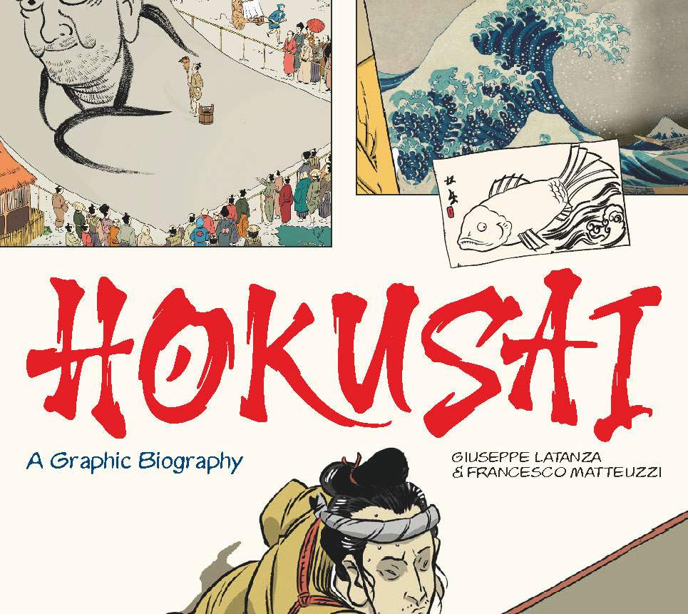 Sortie du premier roman graphique au monde consacré à Katsushika Hokusai