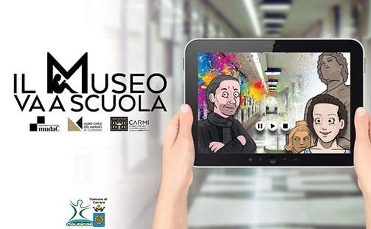 Cartoons to introduce children and young people to museums: the project in Carrara