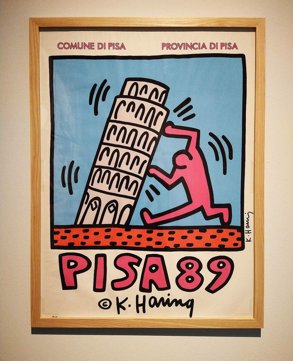 Keith Haring exhibition in Pisa, Palazzo Blu Keith Haring exhibition in Pisa, Palazzo Blu