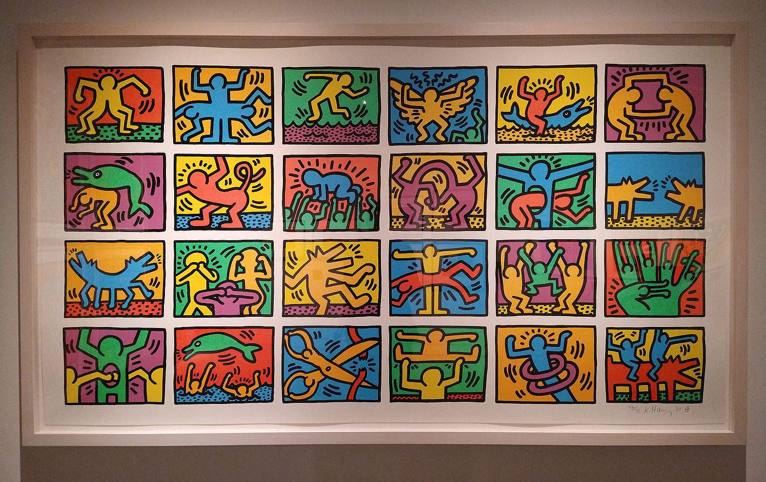 Keith Haring exhibition in Pisa, Palazzo Blu Keith Haring exhibition in Pisa, Palazzo Blu