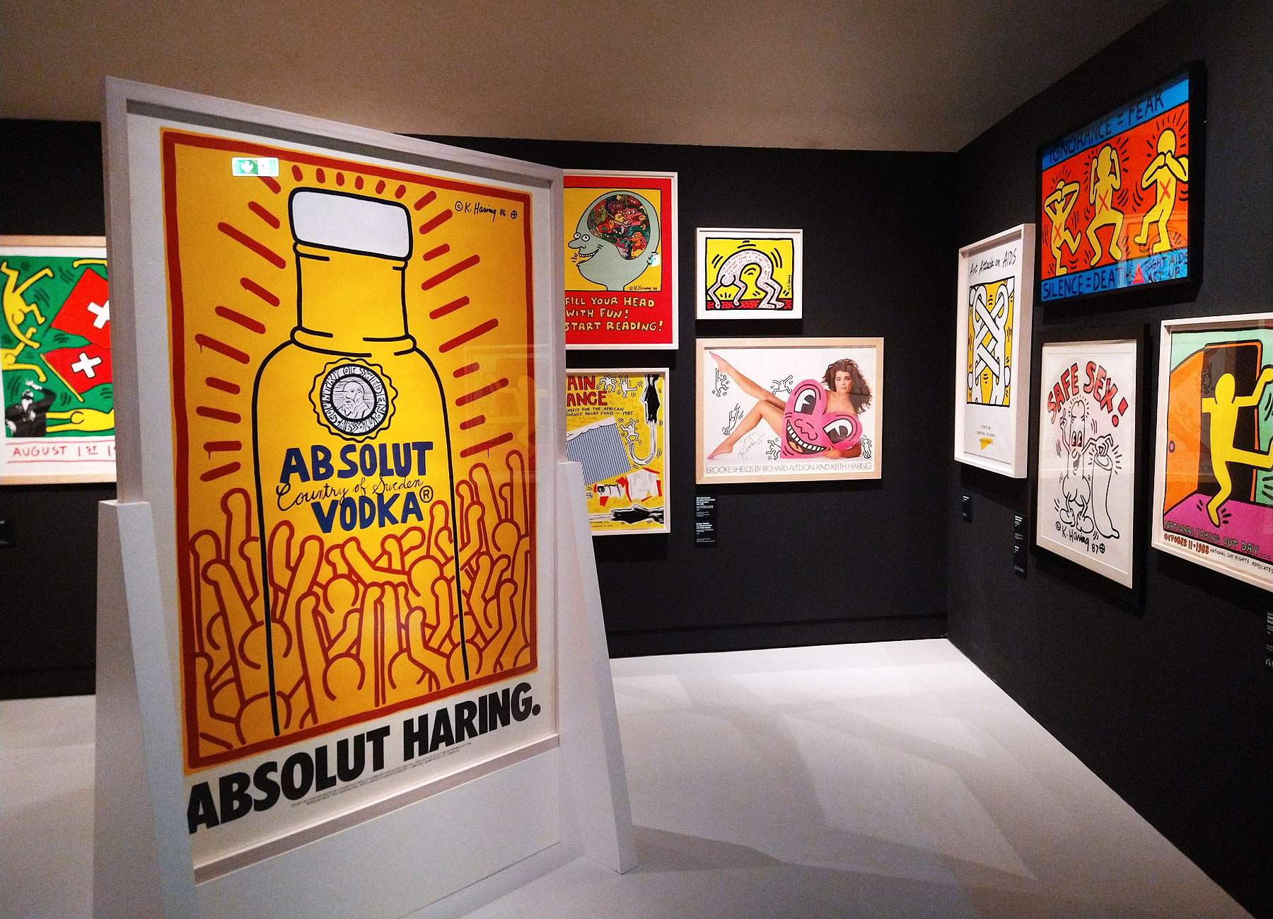 Major Keith Haring exhibition in Pisa, featuring 170 works from the Nakamura Collection. Photos 