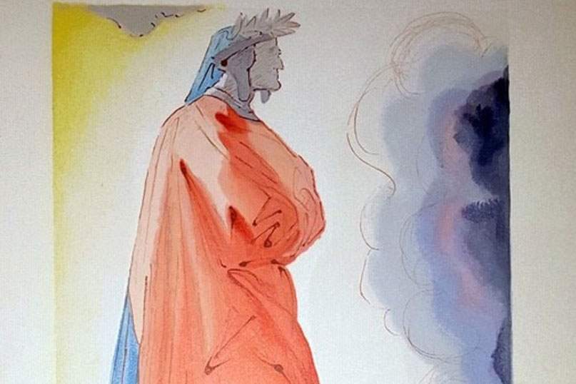 La Divine Comédie surréaliste : 100 illustrations de Dalí du chef-d'œuvre de Dante exposées à Desenzano