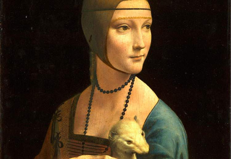 Das Czartoryski-Museum in Krakau, Heimat von Leonardo da Vincis Dame mit Hermelin