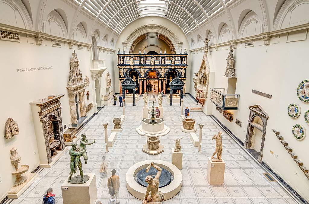 All the creativity of human beings in one museum: the Victoria & Albert Museum in London
