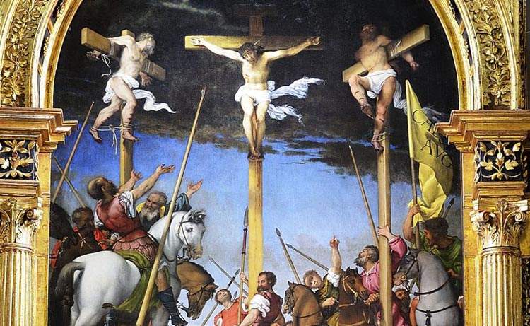 A video to learn about Lorenzo Lotto's extraordinary Crucifixion in Monte San Giusto