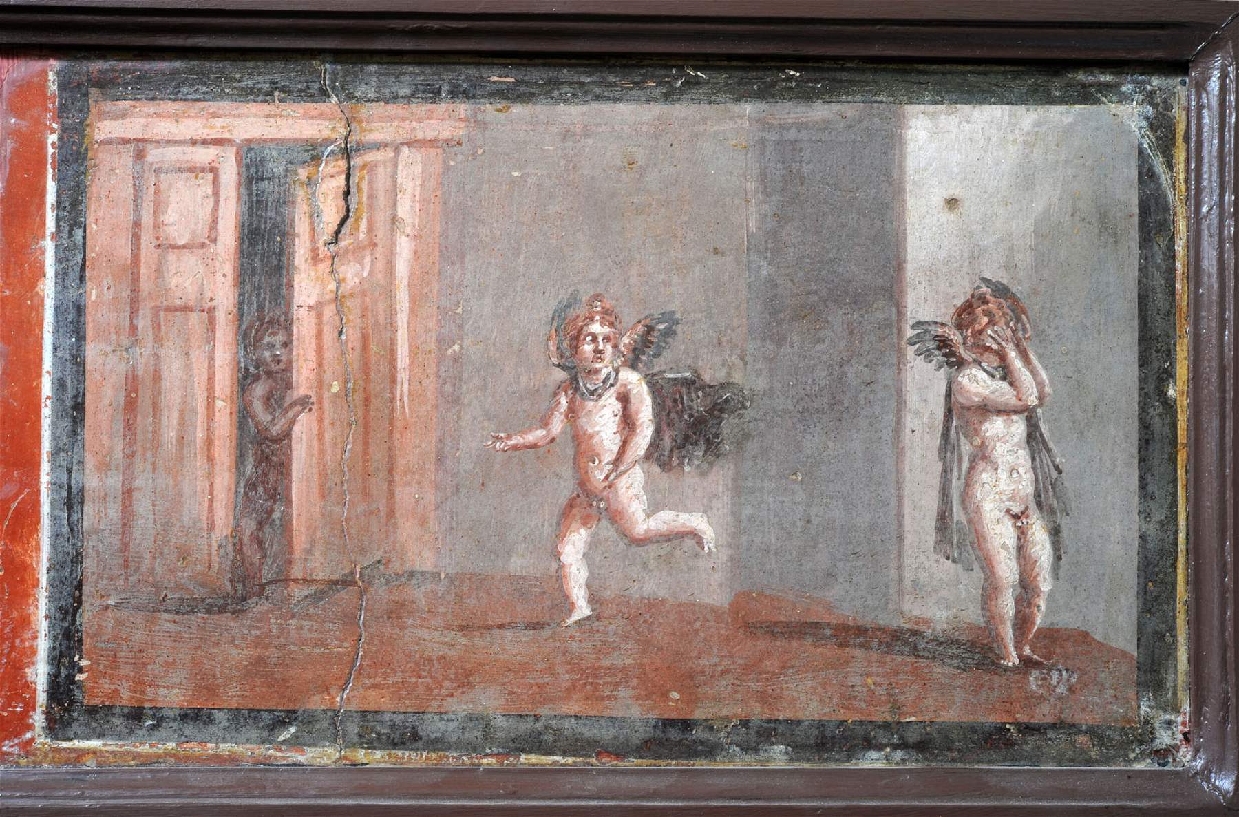 Au MANN de Naples, une exposition sur les jeux dans l'Antiquité, avec des œuvres contemporaines. 
