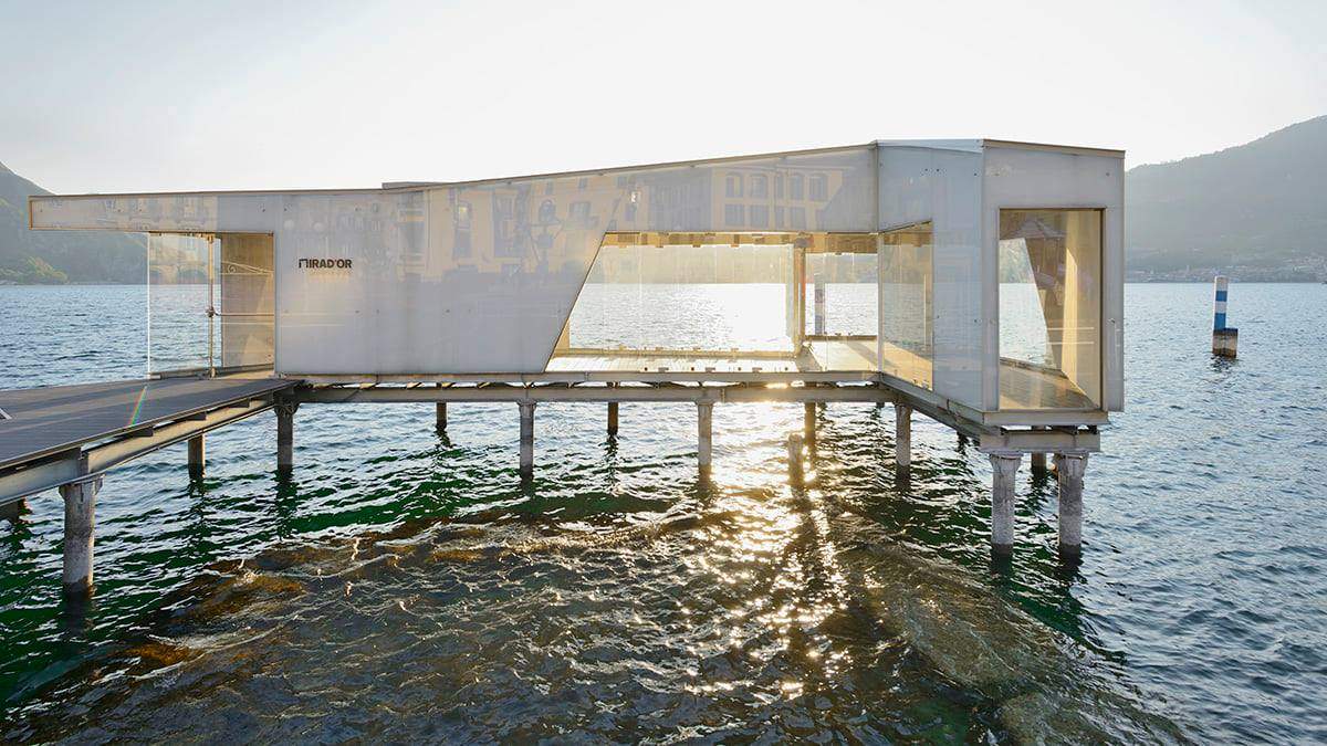 Sta per aprire un “museo galleggiante” sul lago d'Iseo, con un intervento di Daniel Buren