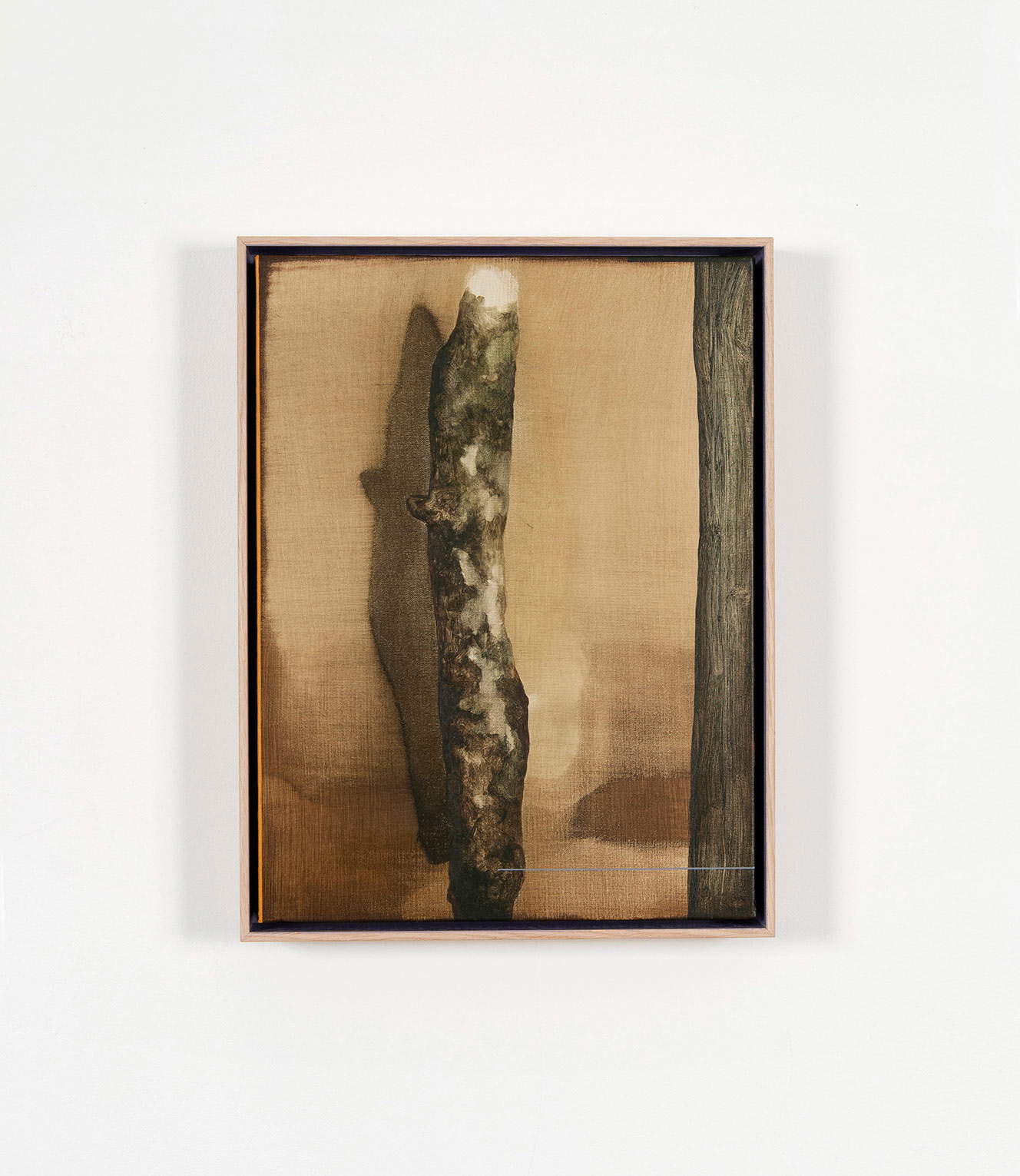 Mirko Baricchi, Wood #7 (2021; acrilici su tela, 40 x 30 cm) Mirko Baricchi, Wood #7 (2021; acrilici su tela, 40 x 30 cm)