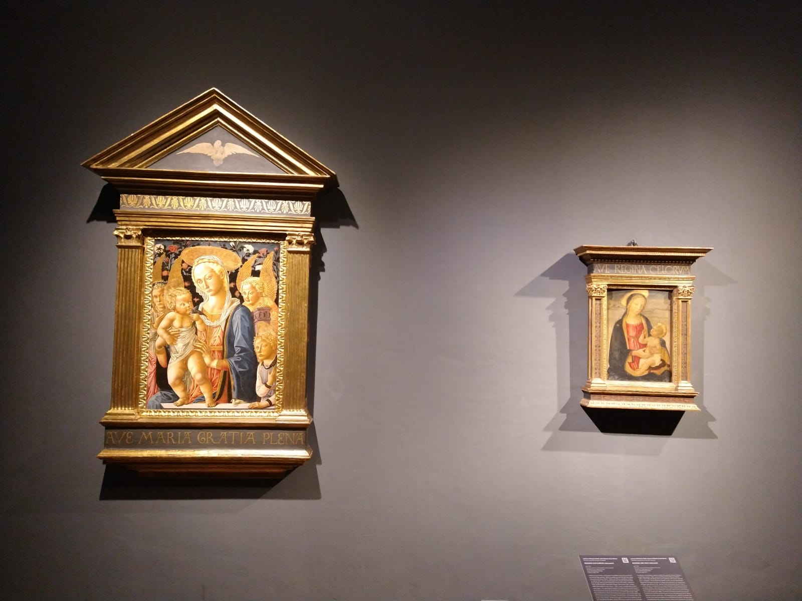 Sala della mostra La civiltà delle armi e le Corti del Rinascimento Sala della mostra La civiltà delle armi e le Corti del Rinascimento