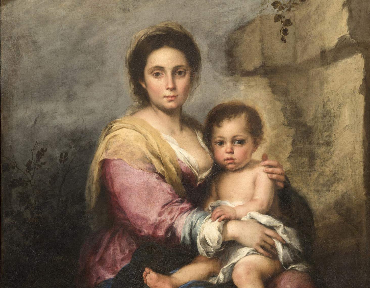 Rome, restoration of Murillo's Madonna of Milk reveals another painting