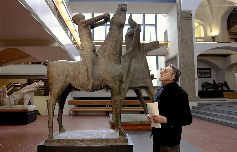 Le musée Marino Marini devient une scène de théâtre pour raconter l'histoire du grand sculpteur