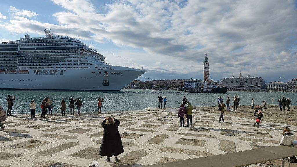 Venice, the stop to big ships is law. But it will be some time before it happens