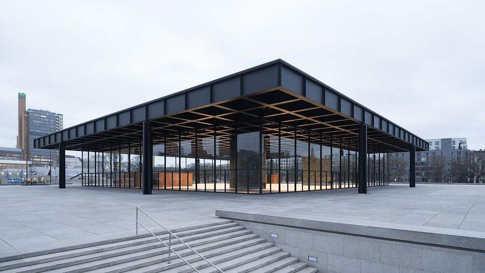 Berlin, ready to reopen Mies van der Rohe's iconic Neue Nationalgalerie