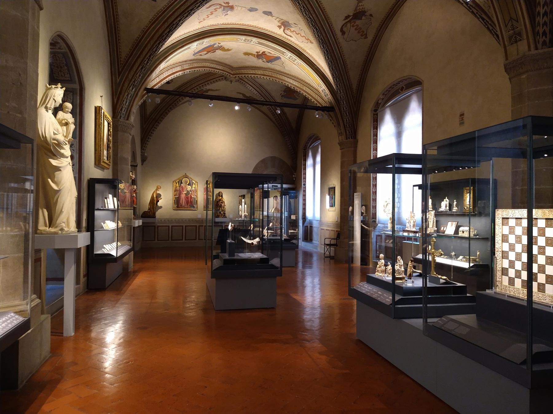 Florence, le musée du Bargello rouvre ses portes et présente la salle des ivoires récemment rénovée.