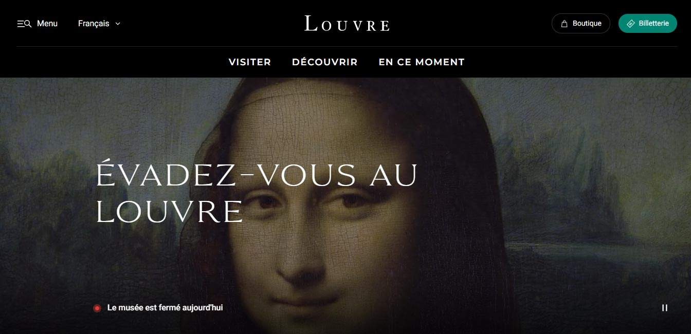 The Louvre finally gets a new website: here are all the new features