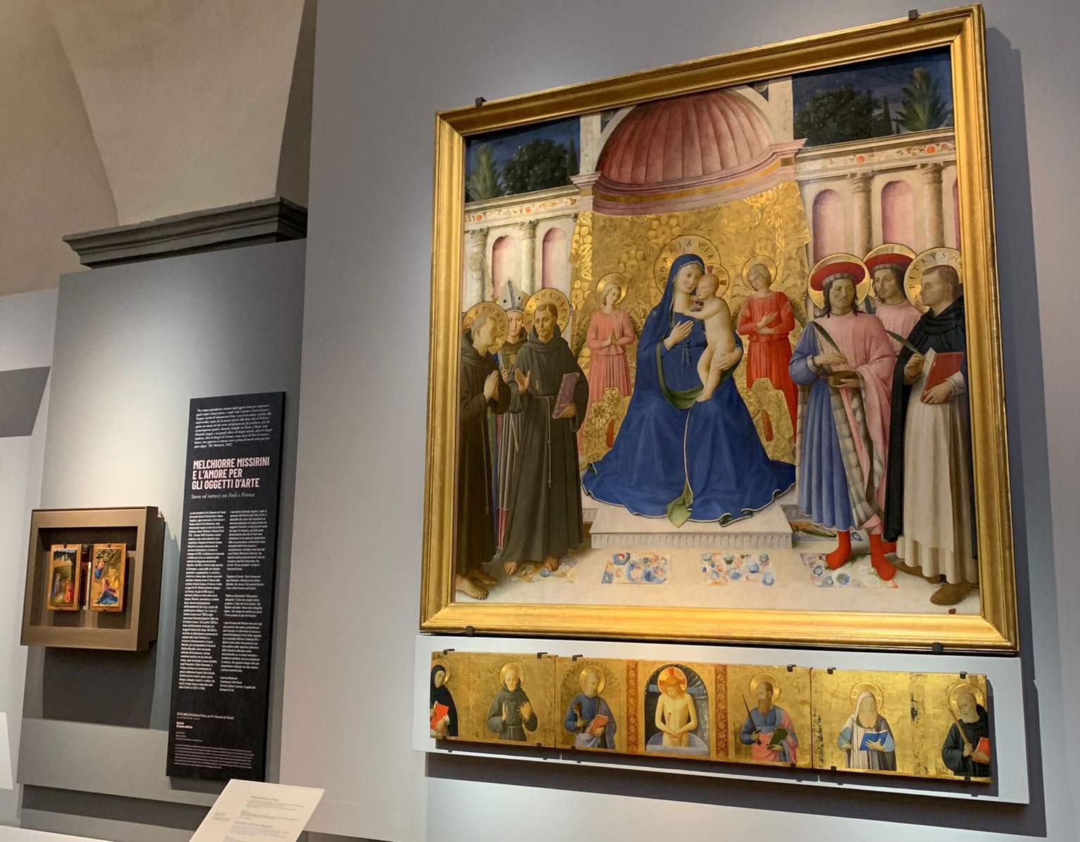 Restoration of the Bosco ai frati altarpiece, a masterpiece by Beato Angelico, ends