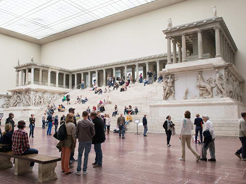 The Pergamonmuseum in Berlin, the home of the great Pergamon altar 