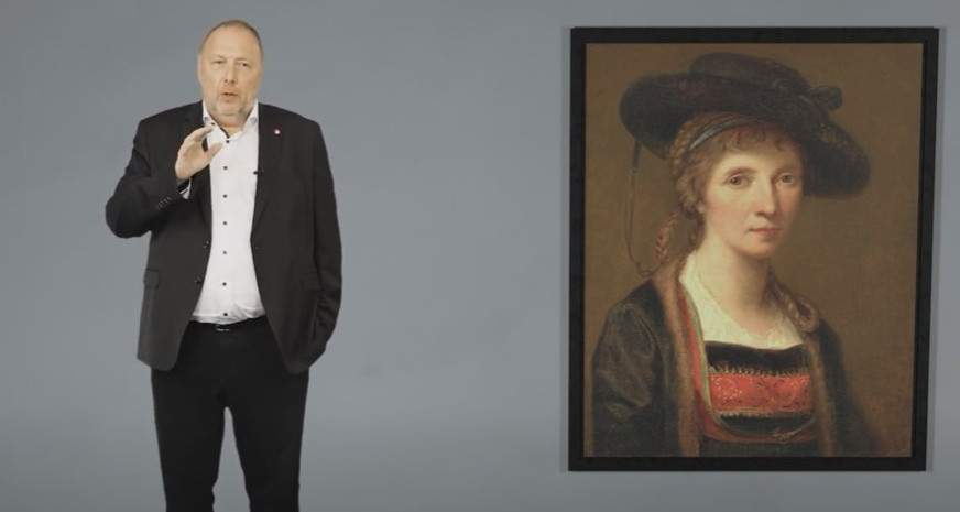 L'autoportrait d'Angelika Kauffmann selon le directeur du Tiroler Landesmuseen