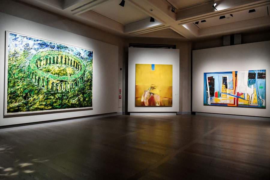 Milano, alle Gallerie d'Italia una grande mostra sulla pittura italiana degli anni '80 