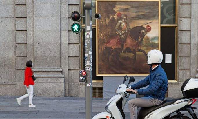 Madrid, at the Prado, works leave the museum and scatter around the city
