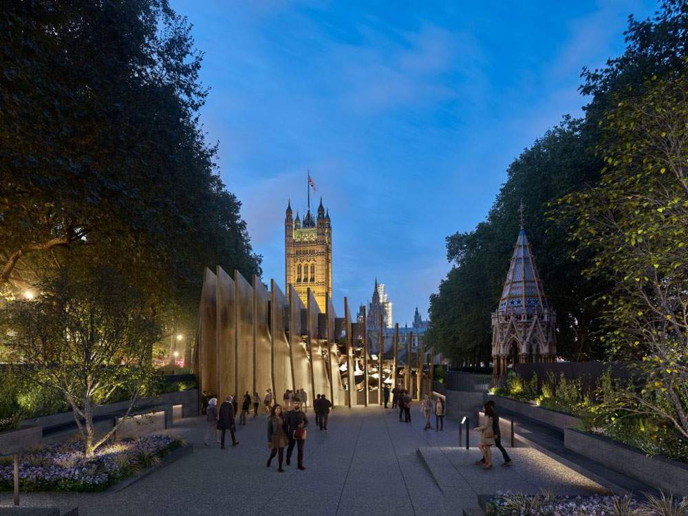 Amid protests Holocaust memorial will be built in London's Victoria Tower Gardens