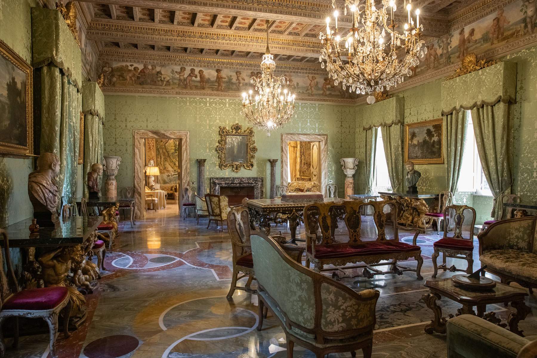 Rome, finishes restoration of Casa Litta at Palazzo Orsini. Opening to the public is being studied
