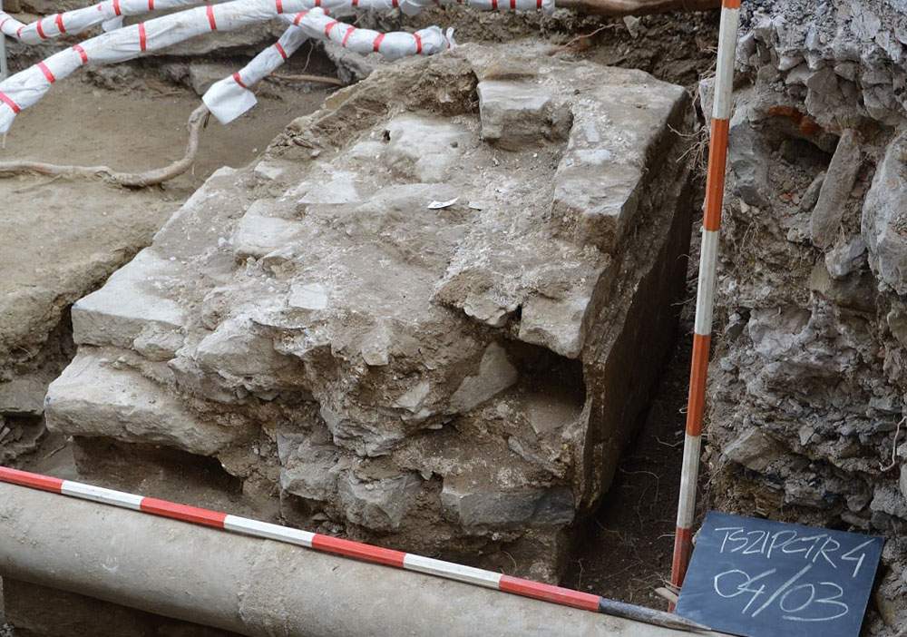 Important discovery in Trieste: pre-Roman archaeological remains on San Giusto Hill