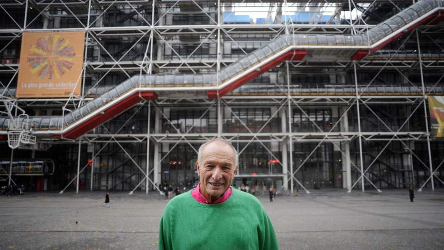 Farewell to Richard Rogers. He created the Centre Pompidou in Paris with Renzo Piano