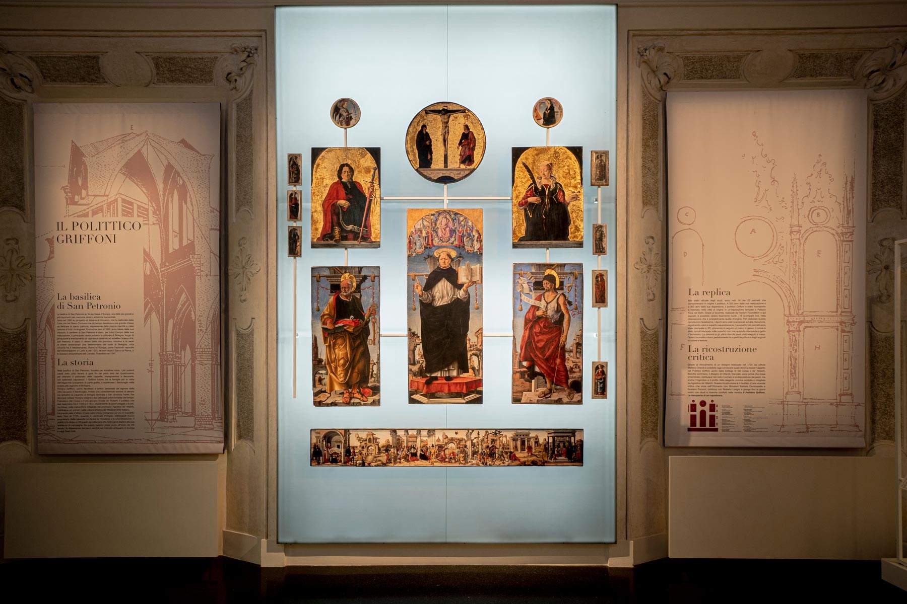 The Griffoni Polyptych will remain in Bologna forever--with a highly faithful reproduction