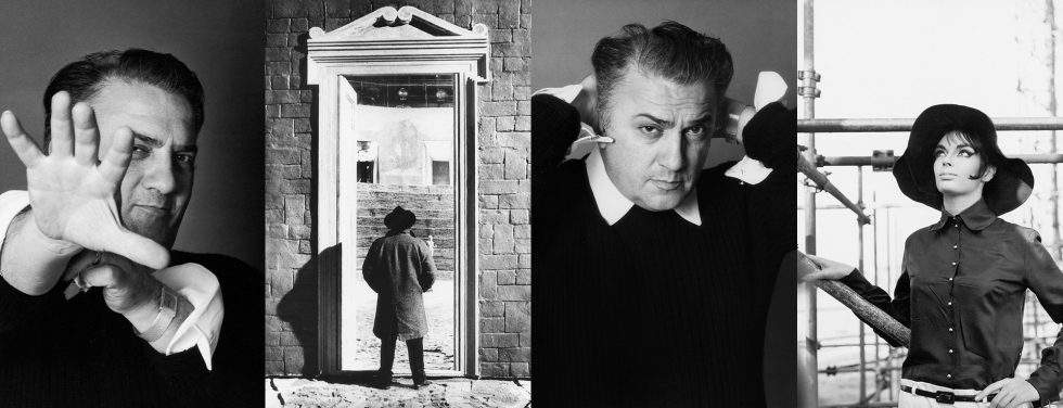 A major exhibition at CinecittÃ  on Federico Fellini with photos by Elisabetta Catalano