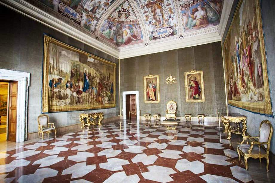 Rome, le palais du Latran, ancienne résidence des papes, ouvre au public 