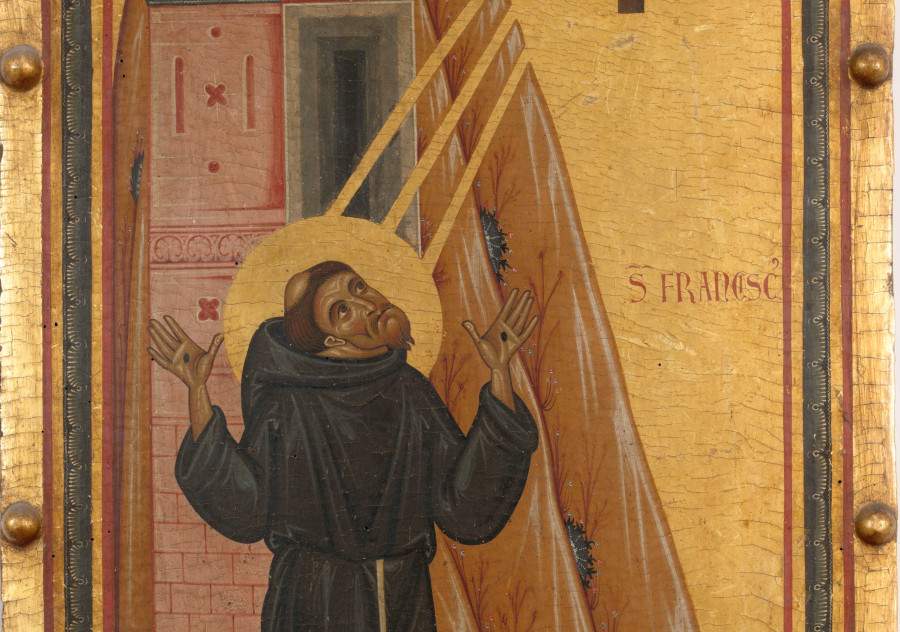  Uffizi spread: one of the most valuable works dedicated to St. Francis on display in Assisi 